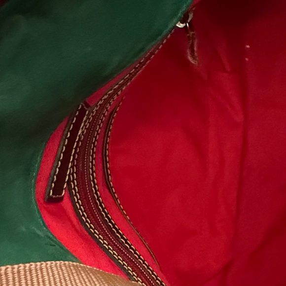 Dooney & Bourke Brown Tmoro Florentine Stanwich Satchel - Picture 8 of 10